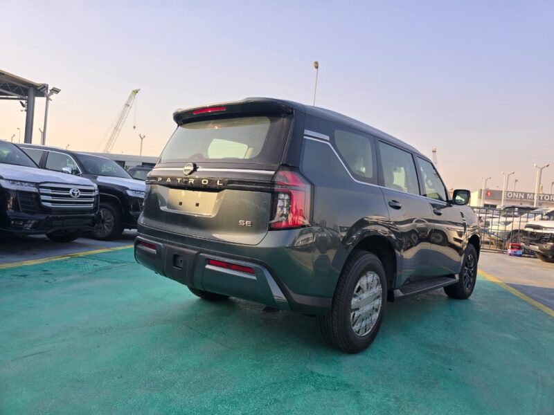 2026 NISSAN PATROL SE 3.8L V6 Naturally Aspirated V6 Petrol Engine Green Beige SUV GCC