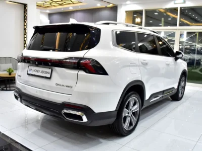 2025 Geely Okvango GF 4 Cylinders Petrol Engine White Beige SUV GCC Specs Automatic