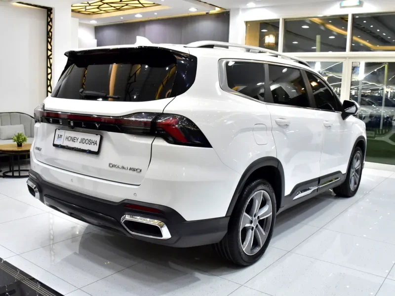 2025 Geely Okvango GF 4 Cylinders Petrol Engine White Beige SUV GCC Specs Automatic