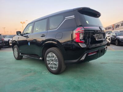 2026 Nissan Patrol 3.5 Litres DOHC Twin Turbo V6 Petrol Engine Black Red SUV GCC Specs