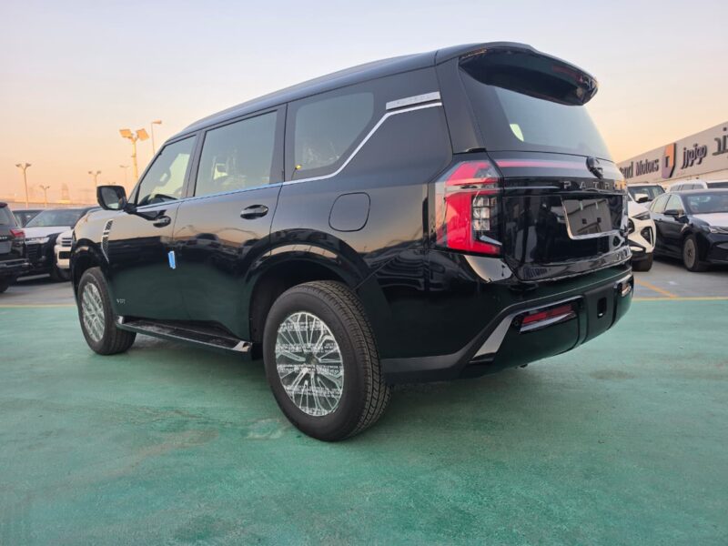 2026 Nissan Patrol 3.5 Litres DOHC Twin Turbo V6 Petrol Engine Black Red SUV GCC Specs
