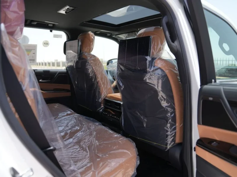 2026 Lexus LX700h SIGNATURE 3.5 Litres 6 Cylinders Hybrid Engine White Tan SUV GCC Specs