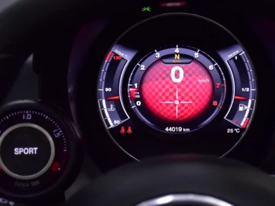 2022 Abarth 595 C Competizione 4 Cylinders Petrol Engine White Black Soft Top Convertible GCC Specs