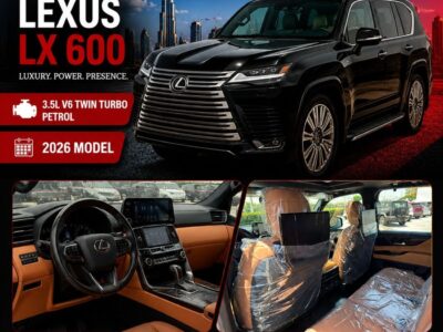 2026 LEXUS LX600 SIGNATURE 3.5L TURBO 6 Cylinders Petrol Engine Black Beige SUV GCC