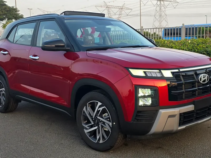 2026 Hyundai Creta 4 Cylinders Petrol Engine Red Brown Economical Modern SUV GCC Specification