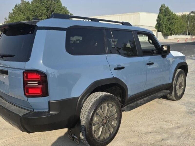 2026 Toyota Prado VXR 2.4 Litres 4 Cylinder Petrol Engine Luxury Blue Brown SUV Automatic