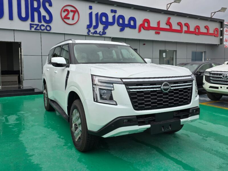 2026 NISSAN PATROL SE 3.8L V6 Naturally Aspirated V6 Petrol Engine White Beige SUV GCC
