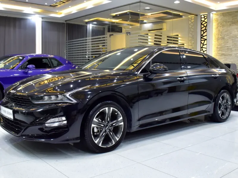 2023 Kia K5 Premium 4 Cylinders Petrol Engine Black Grey Sedan GCC Specs Automatic