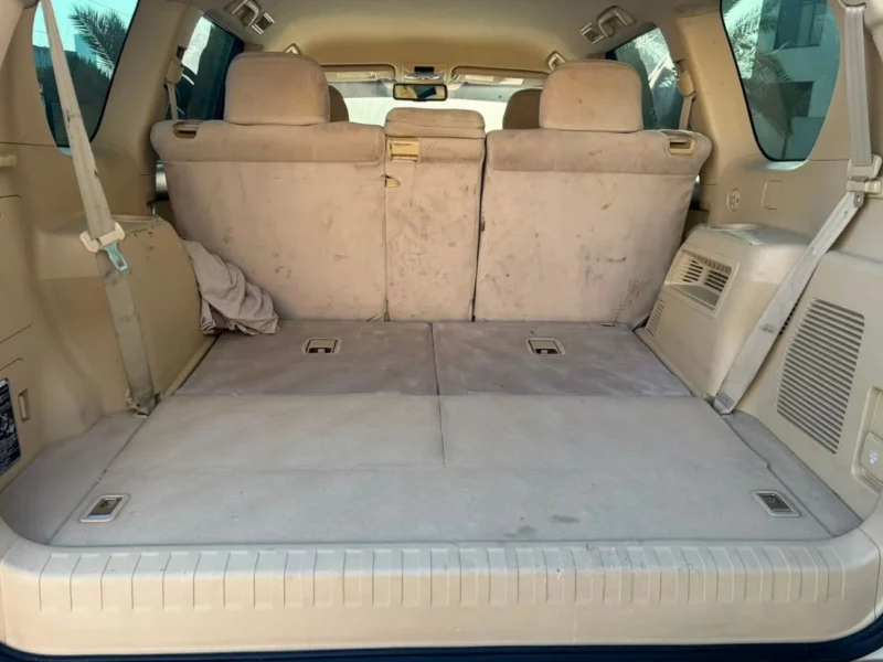 2015 TOYOTA PRADO GXR 4.0L 6 Cylinders PETROL Engine White Beige SUV GCC Specs