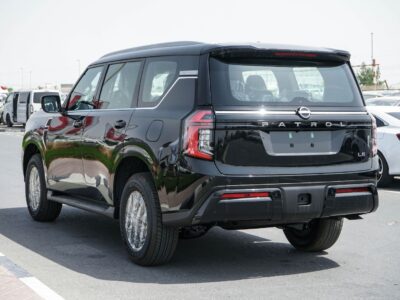 2026 Nissan Patrol LE 3.5 Litres DOHC Twin Turbo V6 Petrol Engine Black SUV GCC Specs