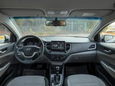 2023 Hyundai Accent Smart 1.6 Litres 4 Cylinders Petrol Engine Silver Grey Sedan GCC Specs