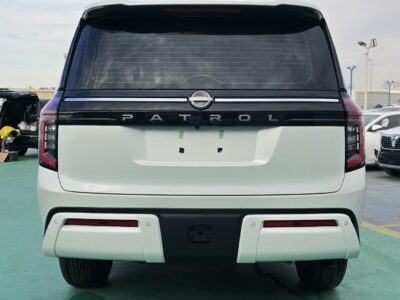 2026 NISSAN PATROL SE 3.8L V6 Naturally Aspirated V6 Petrol Engine White Red SUV GCC