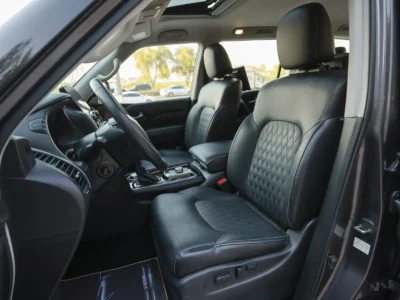 2023 Infiniti QX80 Sensory 5.6 Litres 8 Cylinders Petrol Engine Grey Black SUV GCC Specs