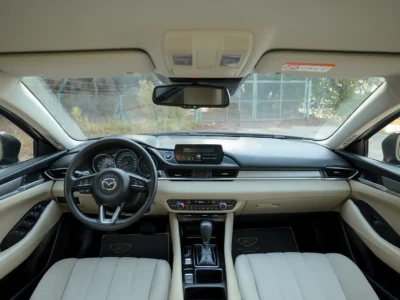 2023 Mazda 6 S Grade 2.5 Litres 4 Cylinders Petrol Engine Blue Beige Sedan GCC Specs