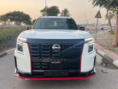 2026 NISSAN PATROL NISMO 3.5L TWIN TURBO V6 PETROL Engine White Red SUV GCC Specs