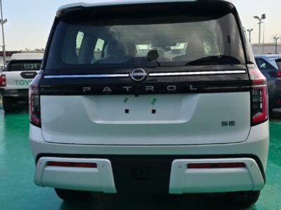 2026 NISSAN PATROL SE 3.8L V6 Naturally Aspirated V6 Petrol Engine White Beige SUV GCC