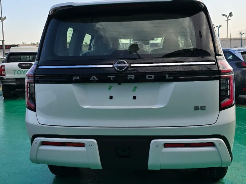 2026 NISSAN PATROL SE 3.8L V6 Naturally Aspirated V6 Petrol Engine White Beige SUV GCC