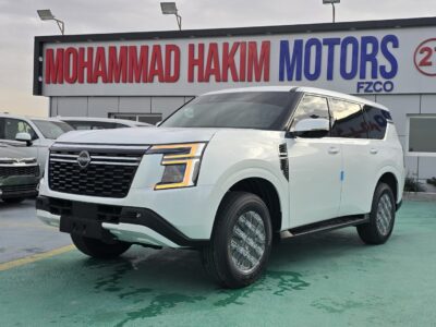2026 NISSAN PATROL SE 3.8L V6 Naturally Aspirated V6 Petrol Engine White Red SUV GCC