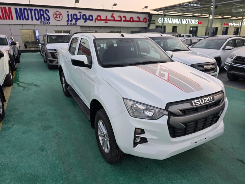 2026 ISUZU D-MAX GT 3.0L TURBO DIESEL4 Cylinders DC 4×4 White Grey Pickup Truck GCC