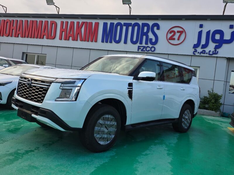 2026 NISSAN PATROL SE 3.8L V6 Naturally Aspirated V6 Petrol Engine White Beige SUV GCC