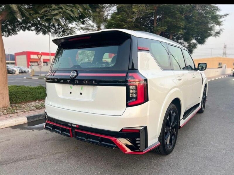 2026 NISSAN PATROL NISMO 3.5L TWIN TURBO V6 PETROL Engine White Red SUV GCC Specs