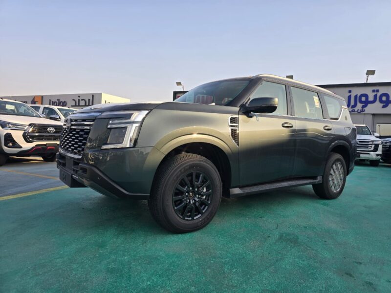 2026 NISSAN PATROL SE 3.8L V6 Naturally Aspirated V6 Petrol Engine Green Beige SUV GCC