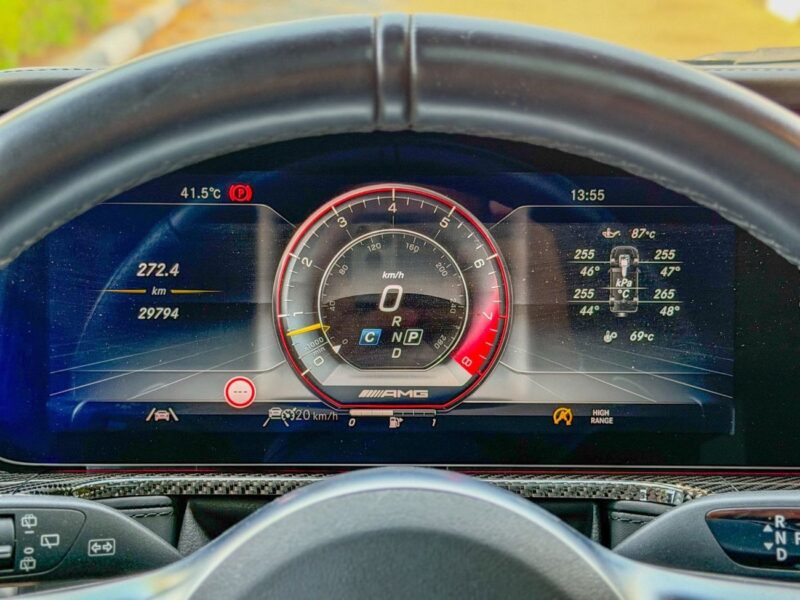 2023 Mercedes Benz G63 AMG STD 4.0 Litres V8 Petrol Engine Black Red SUV European Specs