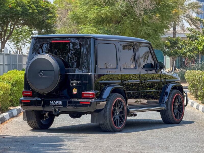 2023 Mercedes Benz G63 AMG STD 4.0 Litres V8 Petrol Engine Black Red SUV European Specs