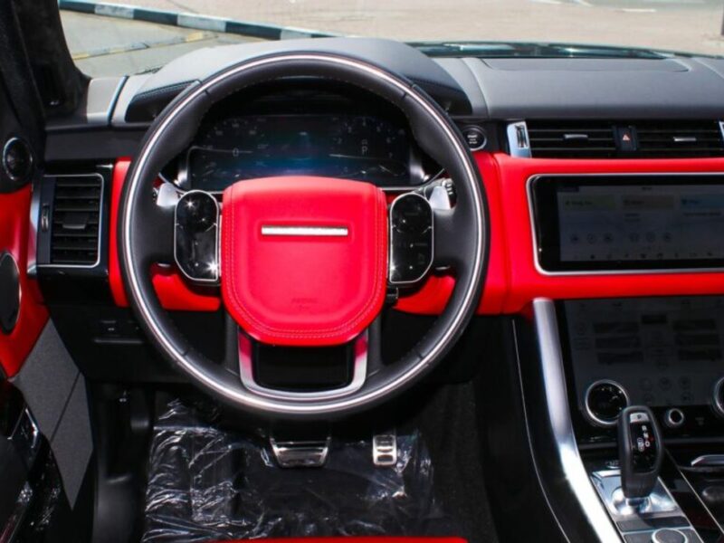 2022 Land Rover Range Rover Sport AUTOBIOGRAPHY DYNAMIC 5.0L 8 Cylinders Black Red SUV