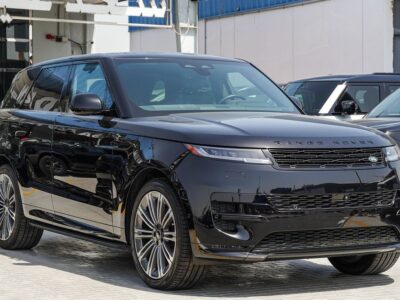 2024 Land Rover Range Rover Sport Dynamic SE P400 3.0L 6 Cylinders Petrol Engine Black SUV