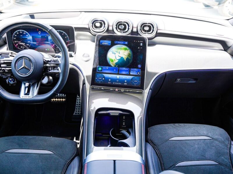 2025 Mercedes Benz GLC 43 4 Cylinders Petrol Engine White Black SUV American Specs