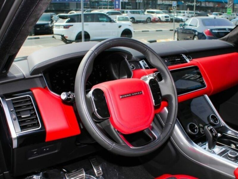 2022 Land Rover Range Rover Sport AUTOBIOGRAPHY DYNAMIC 5.0L 8 Cylinders Black Red SUV