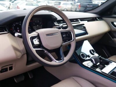 2021 Land Rover Range Rover Velar R-DYNAMIC SE 4 Cylinders Petrol Engine Black Beige SUV