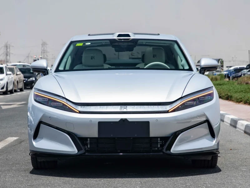 2025 BYD Han L 200KM DM-i LiDAR Flagship Edition 1.5L Turbocharged 4-Cylinder Silver White Sedan