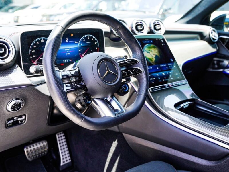 2025 Mercedes Benz GLC 43 4 Cylinders Petrol Engine White Black SUV American Specs