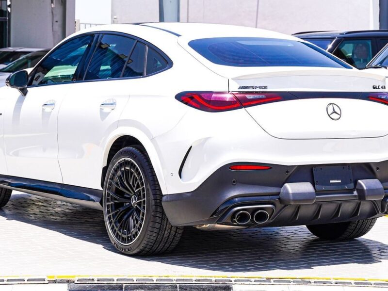 2025 Mercedes Benz GLC 43 4 Cylinders Petrol Engine White Black SUV American Specs