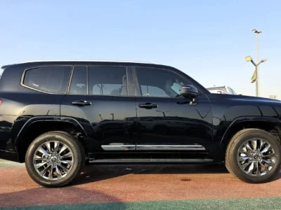 2026 Toyota Land Cruiser GXR 3.5L Twin Turbo 6 Cylinders Hybrid Engine Black Beige SUV