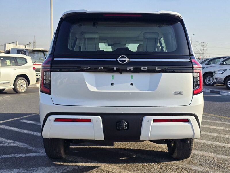 2026 Nissan Patrol SE T2 3.8 Litres 6 Cylinders Petrol Engine White Tan SUV GCC Specs