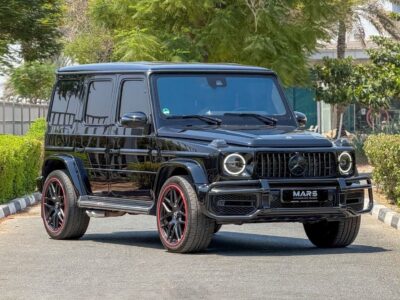 2023 Mercedes Benz G63 AMG STD 4.0 Litres V8 Petrol Engine Black Red SUV European Specs