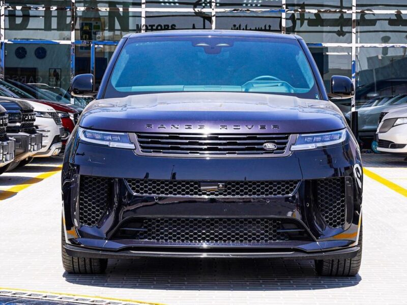 2025 Land Rover Range Rover Sport 8 Cylinders Petrol Engine Black Grey SUV American Specs