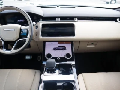 2021 Land Rover Range Rover Velar R-DYNAMIC SE 4 Cylinders Petrol Engine Black Beige SUV