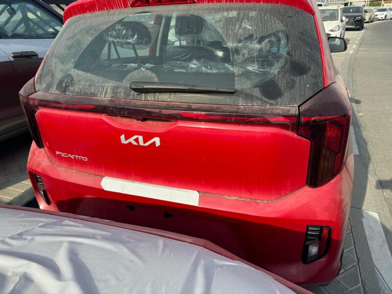 2026 Kia Picanto 1.2 Litres MPI 4-cylinder Petrol Engine Red Black Hatchback GCC Specs