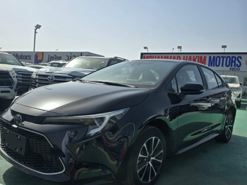 2026 TOYOTA COROLLA GR SPORT 2.0L Dynamic Force Petrol 4 Cylinders Black Red Sedan