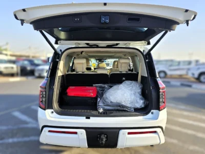 2026 Nissan Patrol SE T2 3.8 Litres 6 Cylinders Petrol Engine White Tan SUV GCC Specs