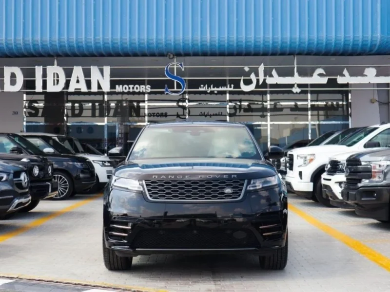 2021 Land Rover Range Rover Velar R-DYNAMIC SE 4 Cylinders Petrol Engine Black Beige SUV