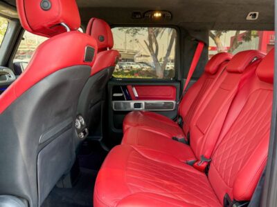 2023 Mercedes Benz G63 AMG STD 4.0 Litres V8 Petrol Engine Black Red SUV European Specs