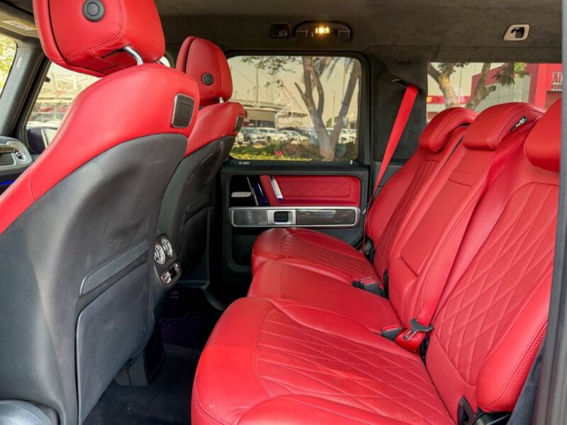 2023 Mercedes Benz G63 AMG STD 4.0 Litres V8 Petrol Engine Black Red SUV European Specs