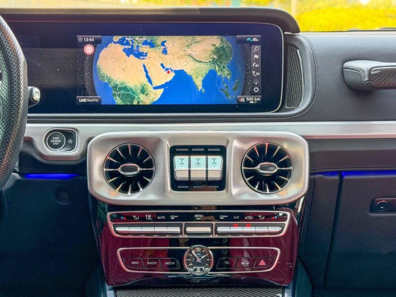 2023 Mercedes Benz G63 AMG STD 4.0 Litres V8 Petrol Engine Black Red SUV European Specs