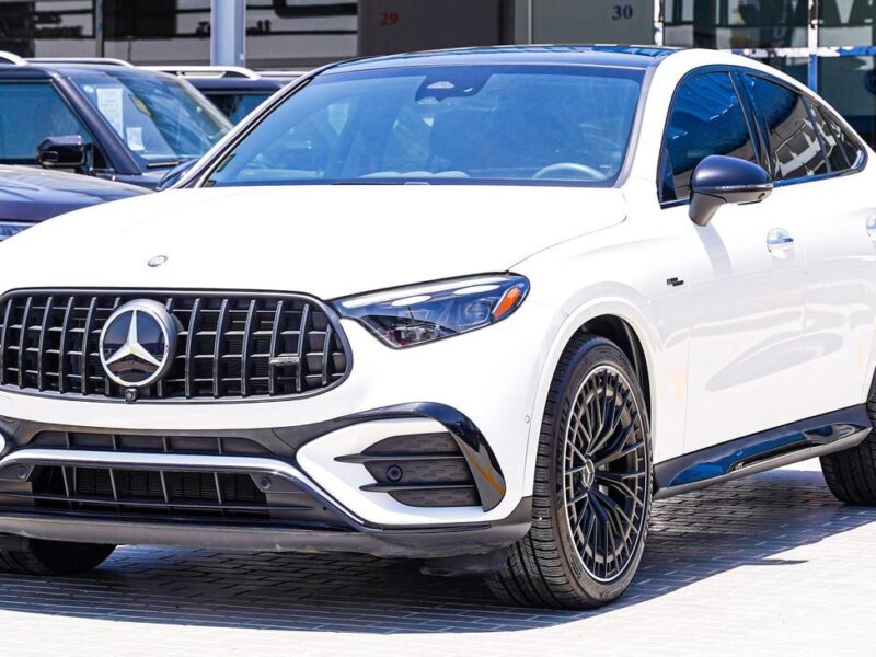 2025 Mercedes Benz GLC 43 4 Cylinders Petrol Engine White Black SUV American Specs