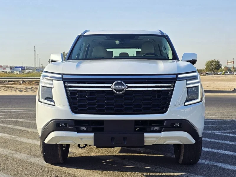 2026 Nissan Patrol SE T2 3.8 Litres 6 Cylinders Petrol Engine White Tan SUV GCC Specs